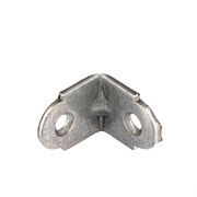 Уголок мебельный усиленный, 2 мм, 20 х 20 х 16 мм, цинк Сибртех 46512