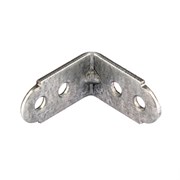 Уголок мебельный усиленный, 2 мм, 30 х 30 х 16 мм, цинк Сибртех 46513