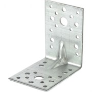 Крепежный уголок усиленный 2.5 мм, KUU 90 x 90 x 65 мм Сибртех 464123