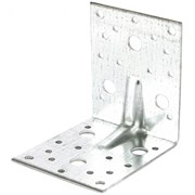 Крепежный уголок усиленный 2.5 мм, KUU 105 x 105 x 90 мм Сибртех 464133