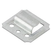 Кляймер №3, оцинкованный с гвоздями, 100 шт Сибртех 46573