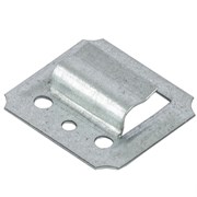 Кляймер №3.5 оцинкованный с гвоздями, 100 шт Сибртех 465735