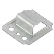 Кляймер №6, оцинкованный с гвоздями, 100 шт Сибртех 46576