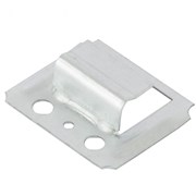 Кляймер №7, оцинкованный, без гвоздя 100 шт Сибртех 46577