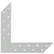 Угловой соединитель 2 мм, US 175 x 175 x 35 мм Сибртех 46599