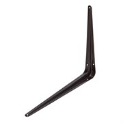 Кронштейн угловой с ребром, 250 х 300 мм, коричневый Сибртех 94027