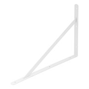 Кронштейн усиленный, 500 х 350 х 30 х 4 мм, белый Сибртех 94048