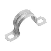 Скоба металлическая двухлапковая, 25 мм, 100 шт Сибртех 48193