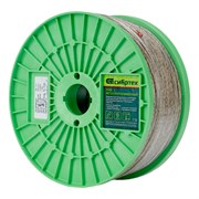 Трос металлополимерный прозрачный ПР-3.0, толщина 3.0 мм, катушка 200 метров Сибртех 47628