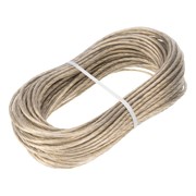 Трос металлополимерный прозрачный ПР-4.0, толщина 4.0 мм, моток 20 метров Сибртех 47631