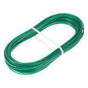 Трос металлополимерный зеленый ПР-2.0, толщина 2.0 мм, моток 20 метров Сибртех 47645