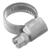 Хомуты нержавеющая сталь, Стандартное болтовое крепление 10-16 мм, 100 штук в упаковке, ширина 9 мм Сибртех 47577