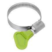 Хомуты металлические элемент крепления с формой ключа 25-40 мм, 2 шт Сибртех 47653