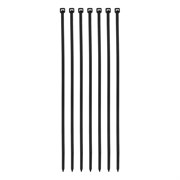 Хомуты, 200 x 3.6 мм, пластиковые, черные, 100 шт Сибртех 45555