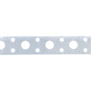 Лента перфорированная, вентиляционная, прямая, 0.55 мм, LP V, 1.7 см х 25 м, цинк Сибртех 46549