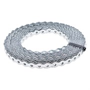 Лента перфорированная вентиляционная, "волна", 0.55 мм, LP VLN 1.2 см х 25 м, цинк Сибртех 46552