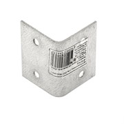 Уголок мебельный, 2 мм, 30 х 30 х 40 мм, цинк Сибртех 46511