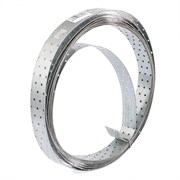 Лента перфорированная монтажная, 2 мм, LM 5см х 10 м, отвер. 4.5-5 мм, цинк Сибртех 46583