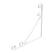 Кронштейн декоративный, 250 х 250 мм, белый Сибртех 94052
