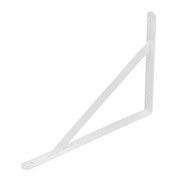 Кронштейн усиленный, 400 х 280 х 30 х 4 мм, белый Сибртех 94047