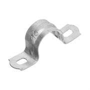 Скоба металлическая двухлапковая, 16 мм, 100 шт Сибртех 48190