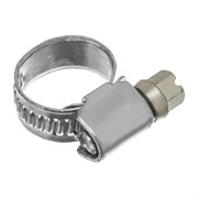 Хомуты металлические, Стандартное болтовое крепление 10-16 мм, 2 шт, ширина 9 мм Сибртех 47655