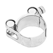 Хомуты металлические, силовые 29-31 мм, ширина 20 мм, шарнирный, W1, 2 шт Сибртех 47511