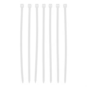 Хомуты, 100 x 2.5 мм, пластиковые, белые, 100 шт Сибртех 45515