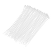 Хомуты, 250 x 4.8 мм, пластиковые, белые, 100 шт Сибртех 45535