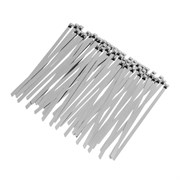 Хомуты, 200 х 4.6 мм, нержавеющая сталь, 50 шт Сибртех 45594