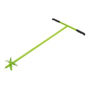 Бур лопастной со сменными ножами, 1000 мм, диаметр 150 мм, 200 мм, Сибртех 64448