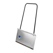 Движок для уборки снега, стальной, оцинкованный, 750 х 410 х 1100 мм, стальная рукоятка, Сибртех 61520