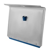 Лопата для уборки снега тротуарная, алюминиевая, 500 х 400 мм, без черенка, Сибртех 61542