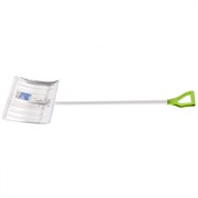 Лопата для уборки снега алюминиевая, 470 х 350 х 1370 мм, стальной черенок, Сибртех 61624