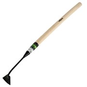 Мотыга стальная, 60 х 80 х 780 мм, узкая, деревянный черенок, Сибртех 62312