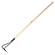 Мотыга стальная, 170 х 45 х 1380 мм, деревянный черенок, Сибртех 62331