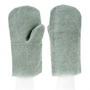 Рукавицы брезентовые огнеупорные, одинарный наладонник, 2 размер Сибртех 68127