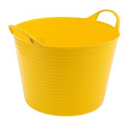 Ведро гибкое сверхпрочное, 14 л, желтое, Сибртех 67502