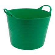 Ведро гибкое сверхпрочное, 40 л, зеленое, Сибртех 67506