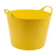 Ведро гибкое сверхпрочное, 40 л, желтое, Сибртех 67507