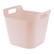 Ведро гибкое сверхпрочное, 26 л, розовое, Сибртех 67511
