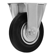 Колесо неповоротное D 125 мм, крепление  платформенное Сибртех 687105