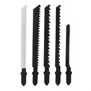 Набор полотен для электролобзика по дереву, 5 шт Сибртех 78245