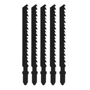 Полотна для электролобзика по дереву, 5 шт, T144D, 75 х 4 мм Сибртех 78234