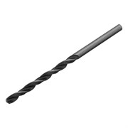 Сверло по металлу, 3 мм, быстрорежущая сталь, 10 шт, цилиндрический хвостовик Сибртех 72230