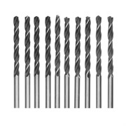 Сверло по металлу, 7 мм, быстрорежущая сталь, 10 шт, цилиндрический хвостовик Сибртех 72270