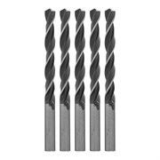 Сверло по металлу, 9.5 мм, быстрорежущая сталь, 5 шт, цилиндрический хвостовик Сибртех 722925