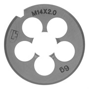 Плашка М14 х 2 мм Сибртех 77037