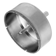 Сверло по керамической плитке и стеклу, 70 х 55 мм, шестигранный хвостовик, с центрующим сверлом Сибртех 72727