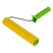 Валик прижимной резиновый с ручкой, 240 мм, D ручки 8 мм Сибртех 81035